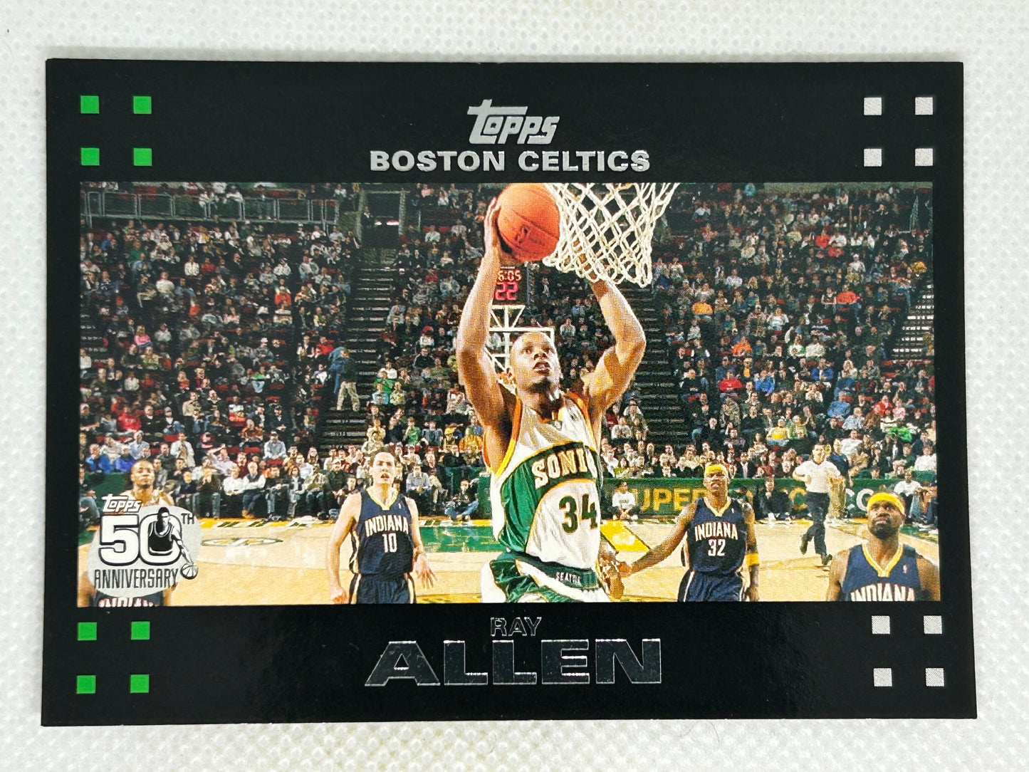 2007-08 Topps #9 Ray Allen Boston Celtics