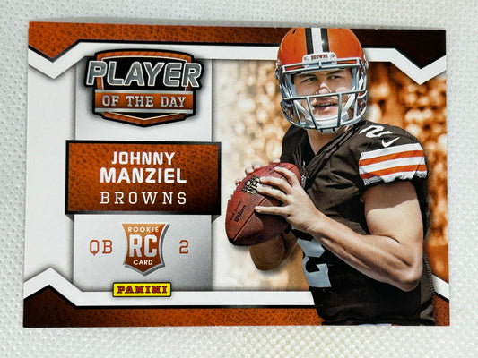 2014 Panini Player of the Day #RC-1 Johnny Manziel Cleveland Browns