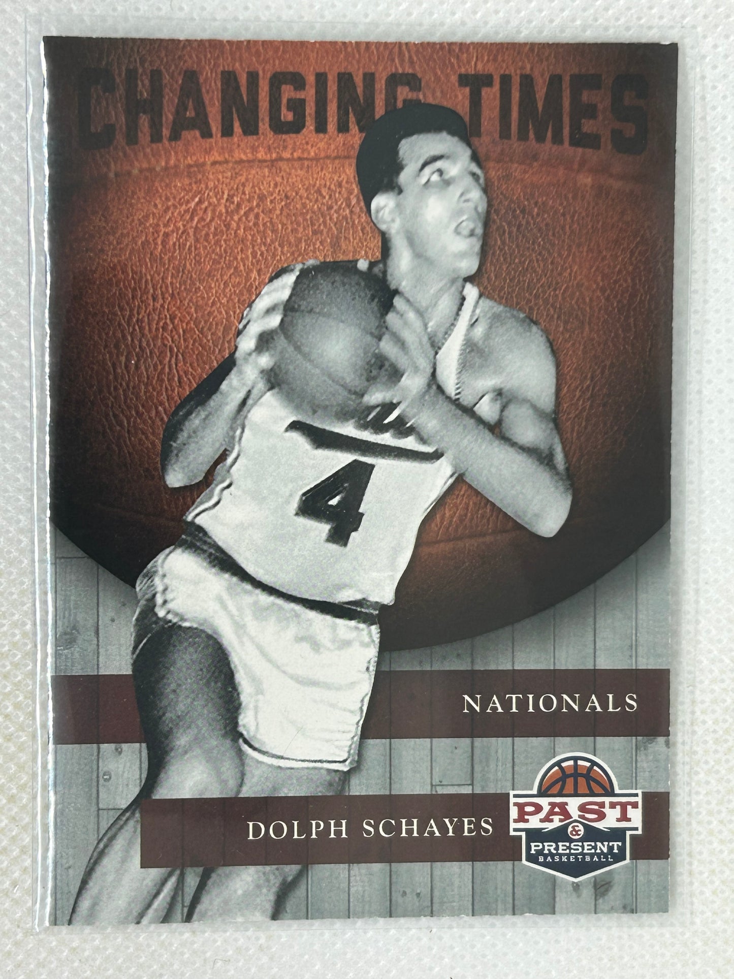 2011-12 Panini Past and Present Changing Times #3 Dolph Schayes Syracuse Nationals
