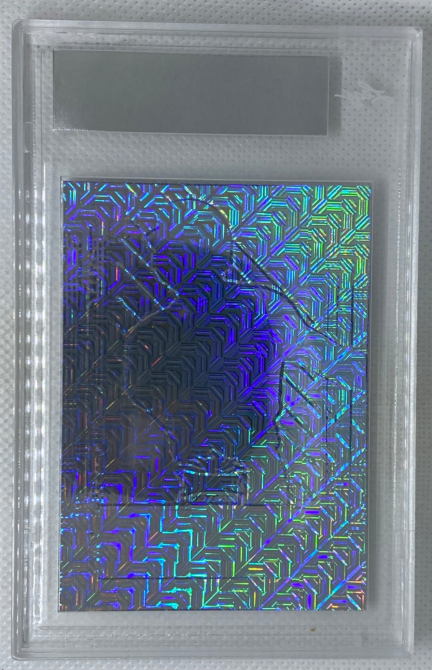 2021 Leaf Metal Draft Pre-Production Proof Hedbert Perez Silver Mojo Auto 1/1 Milwaukee Brewers