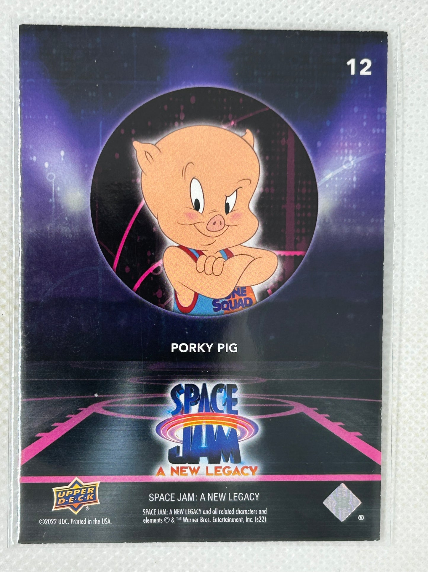 2021 Upper Deck Space Jam: A New Legacy #12 Porky Pig
