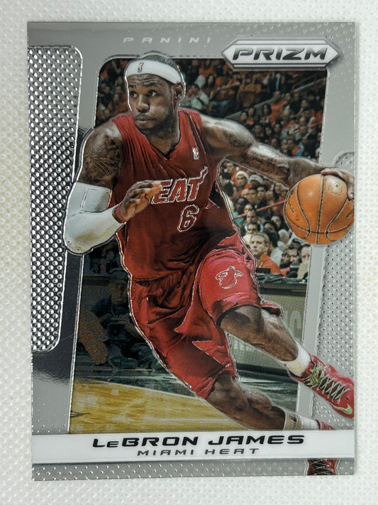 2013-14 Panini Prizm LeBron James #65 Miami Heat