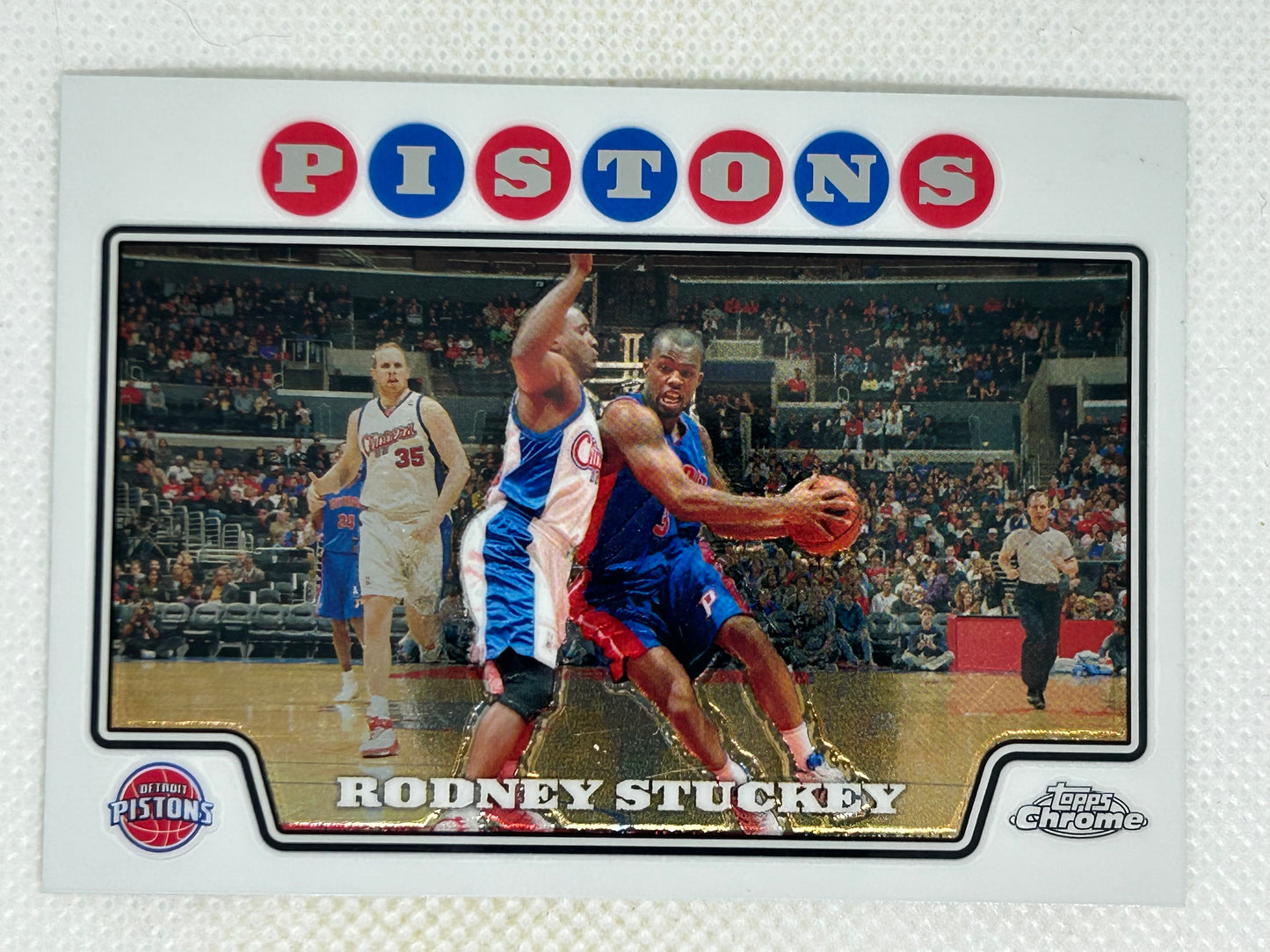 2008-09 Topps Chrome Rodney Stuckey #143 Detroit Pistons