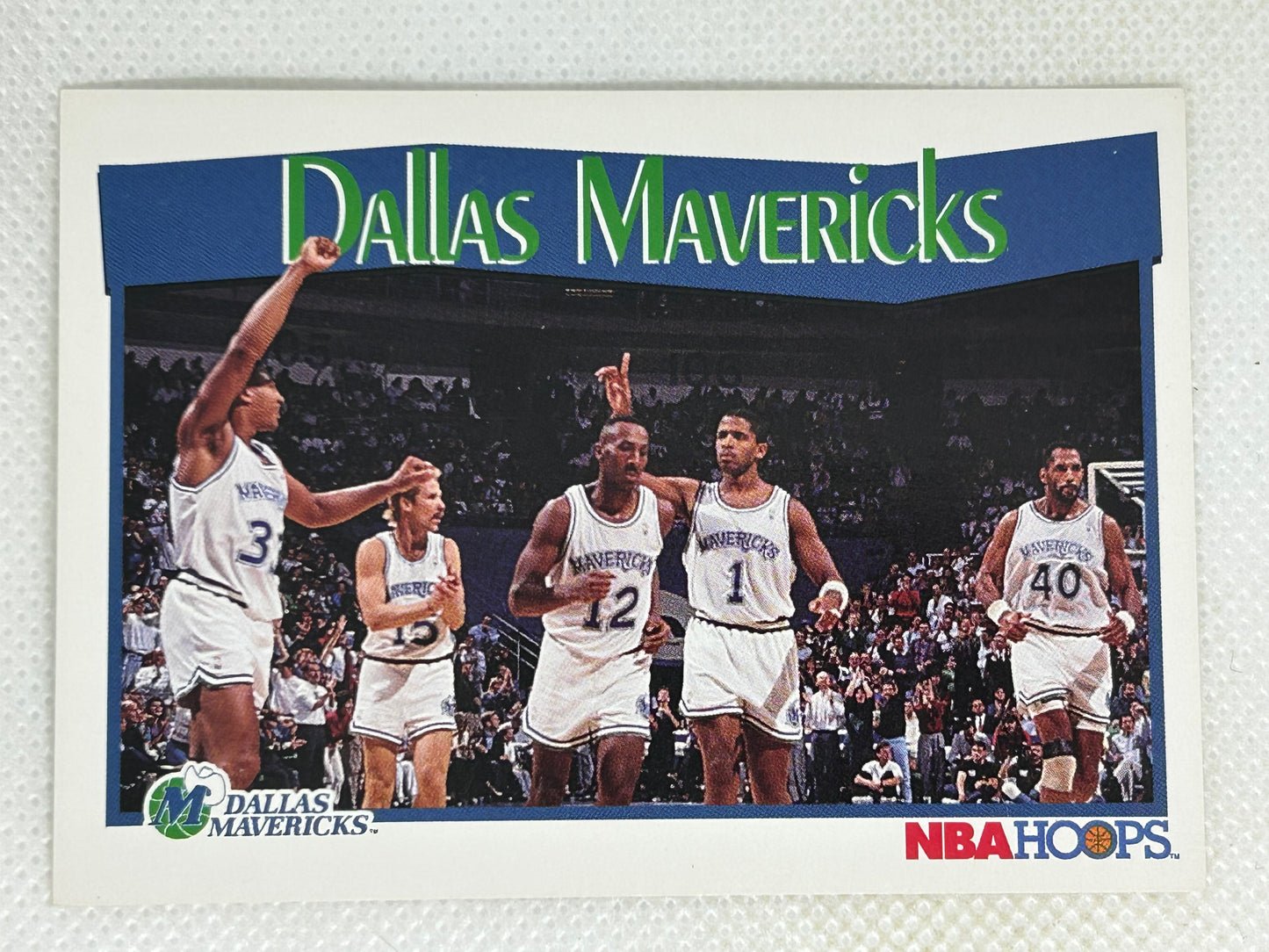 1991 NBA Hoops Dallas Mavericks #279 Dallas Mavericks