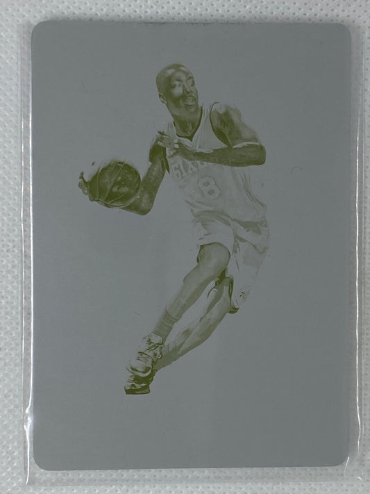 2014-15 Panini National Treasures Yellow Printing Plate Tony Wroten #88 With Base Included