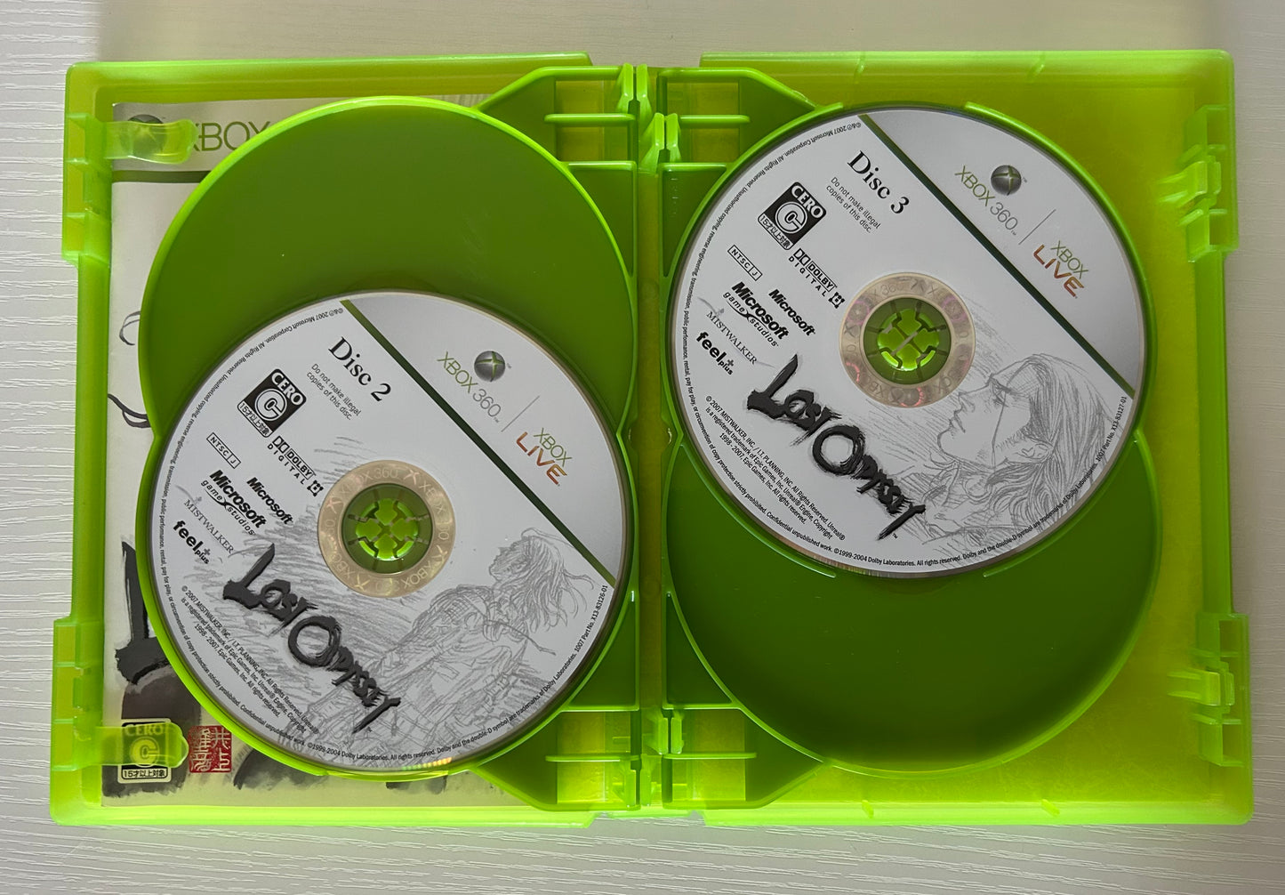 Lot of 5 Japanese Market Xbox 360 Games