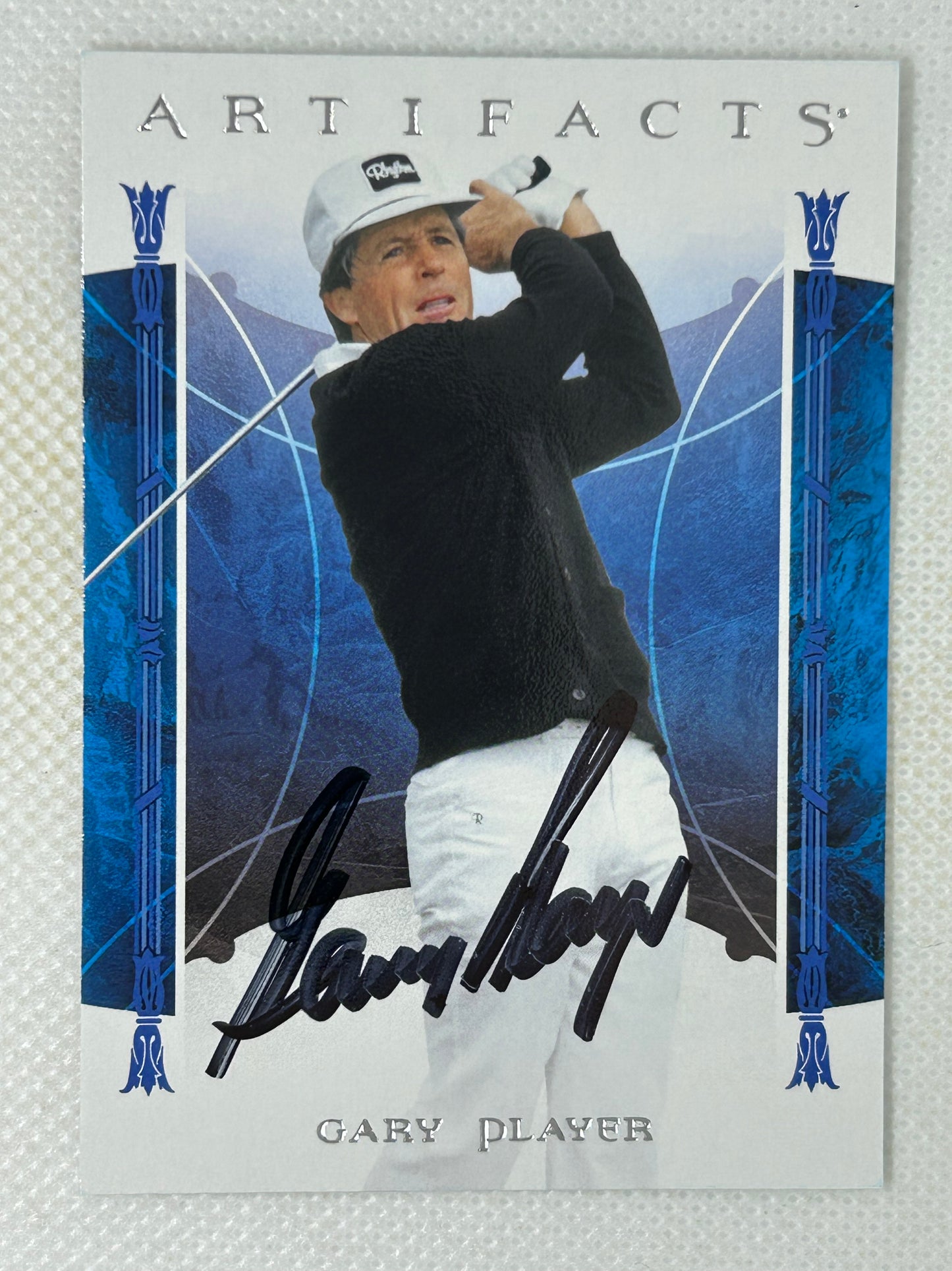 2024 Upper Deck Portfolio Golf Artifacts #1 Gary Player Signed Card