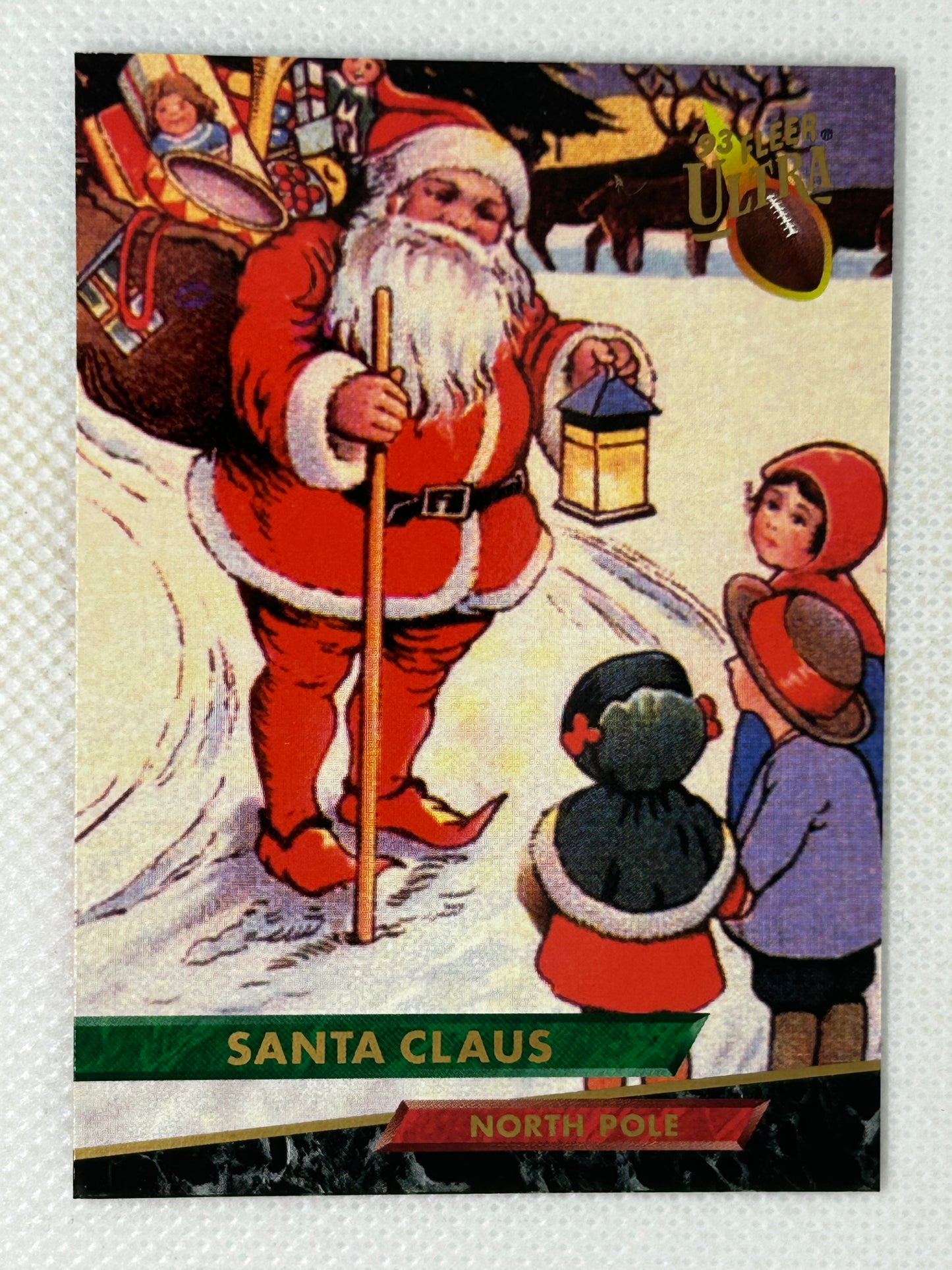 1993 Santa Claus Fleer Ultra Santa Claus Christmas