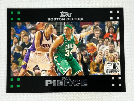2007-08 Topps #34 Paul Pierce Boston Celtics