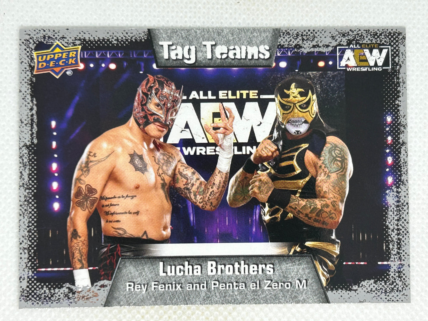 2022 Upper Deck AEW Wrestling Tag Teams #82 Lucha Brothers
