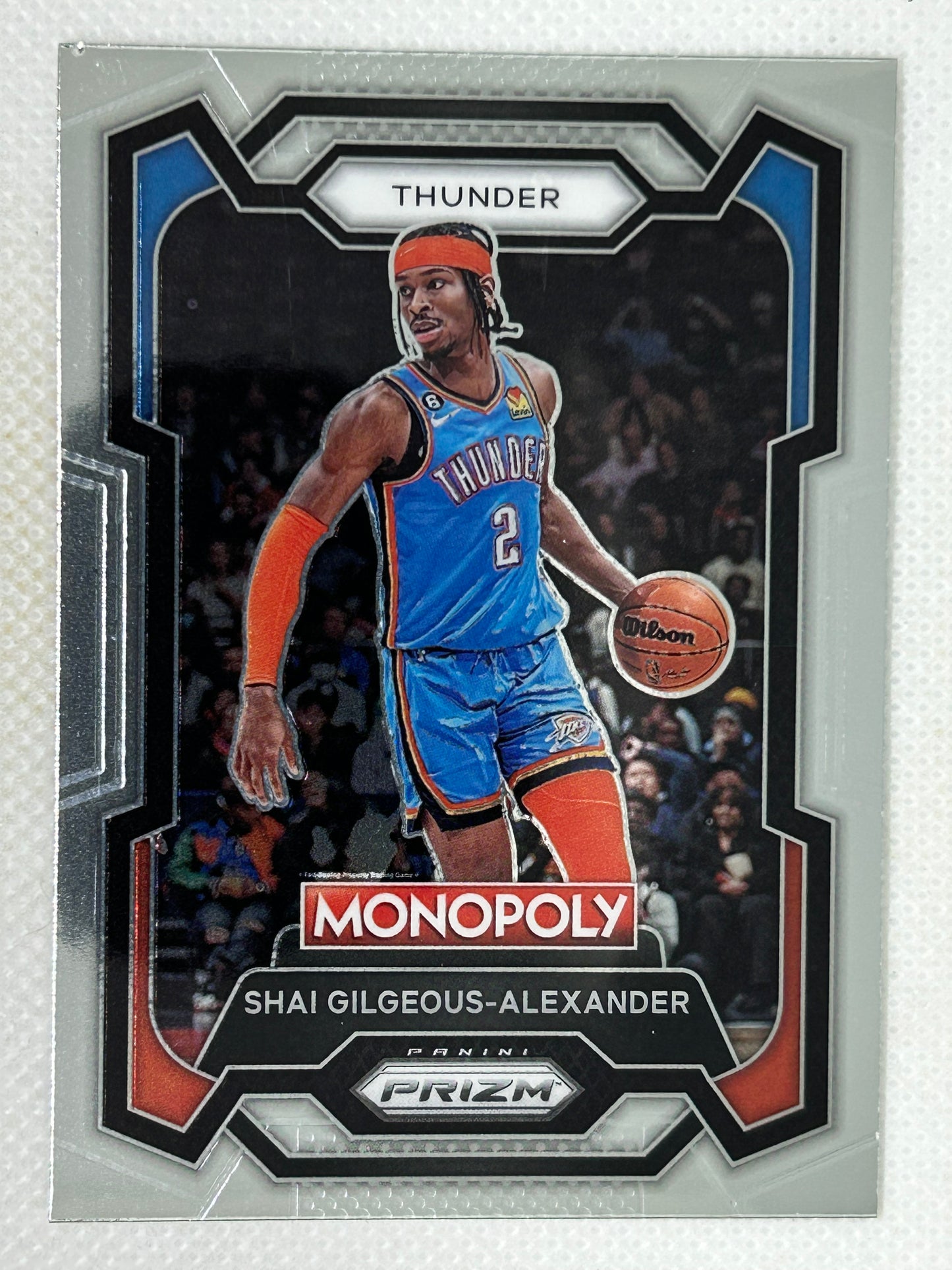 2023-24 Panini Prizm Monopoly Shai Gilgeous-Alexander #61 Oklahoma City Thunder