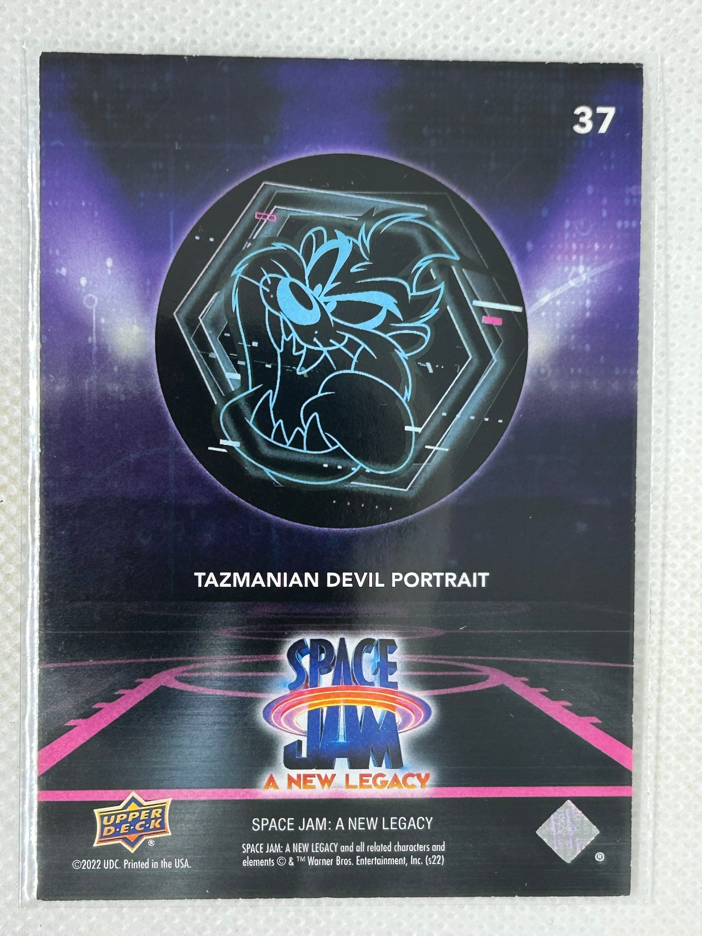 2021 Upper Deck Space Jam A New Legacy - #37 Tazmanian Devil