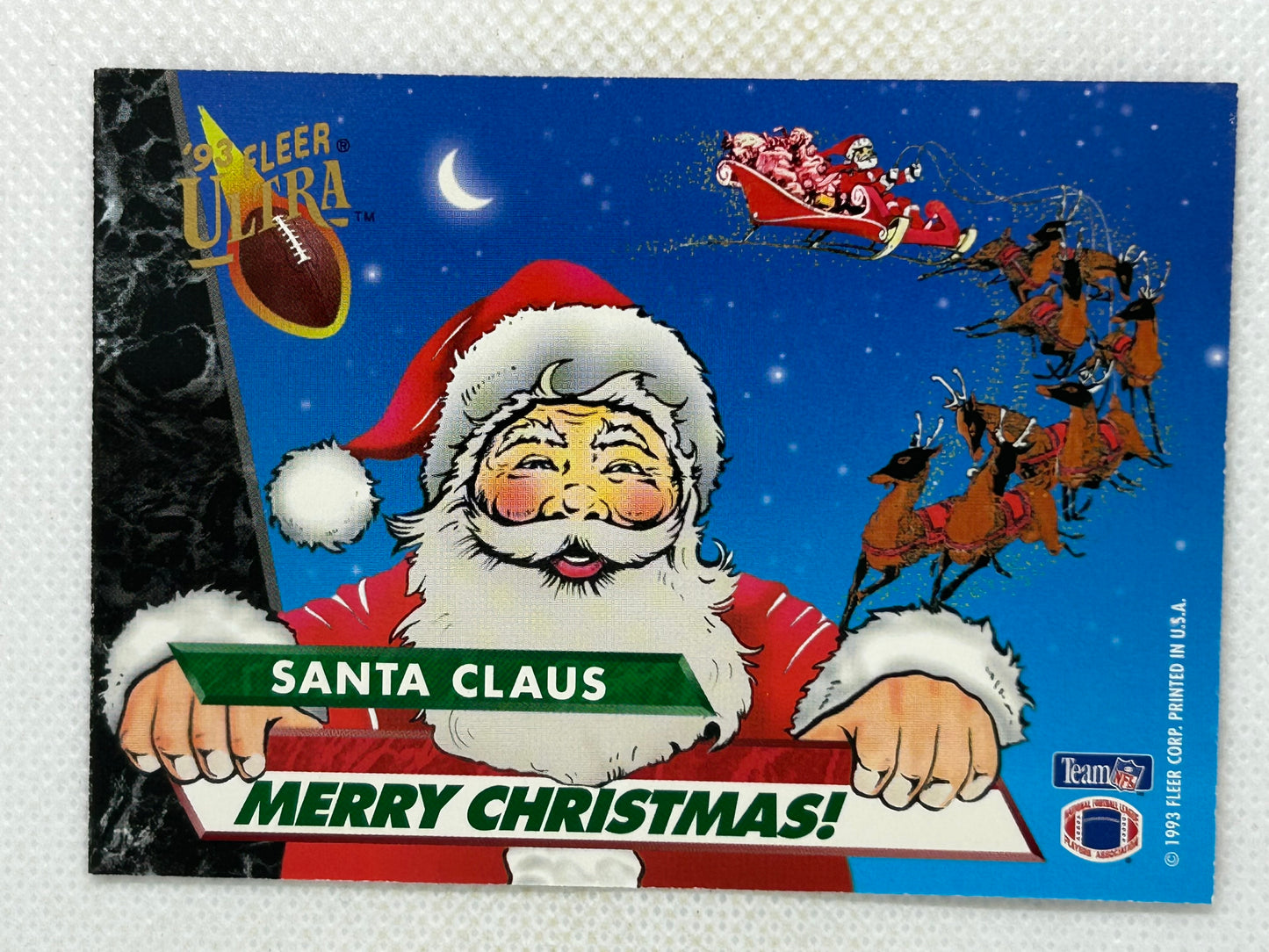 1993 Santa Claus Fleer Ultra Santa Claus Christmas