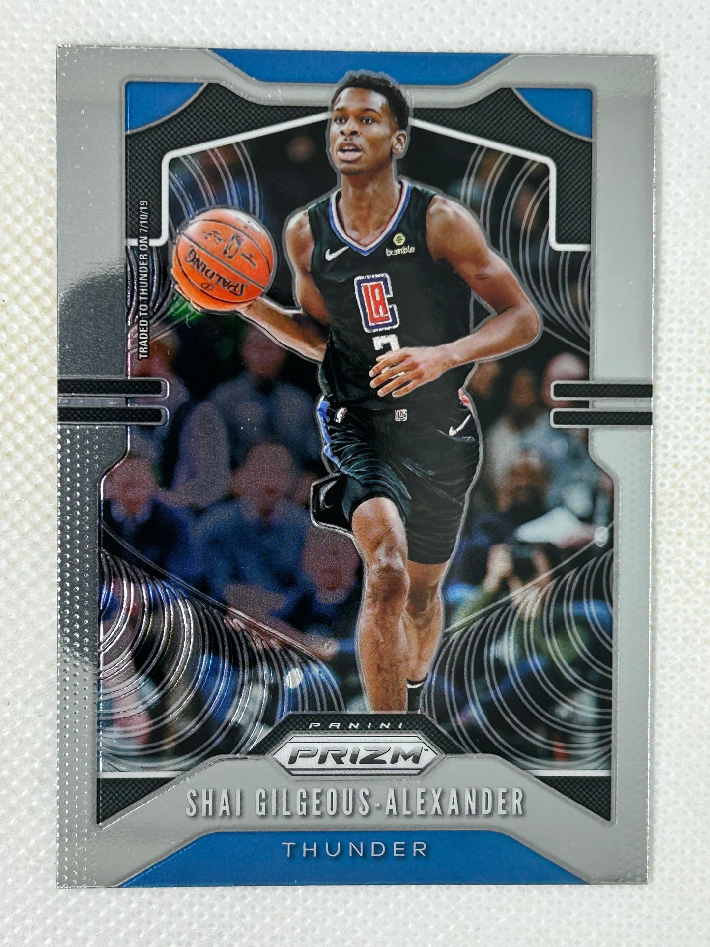 2019-20 Panini Prizm #122 Shai Gilgeous-Alexander Oklahoma City Thunder