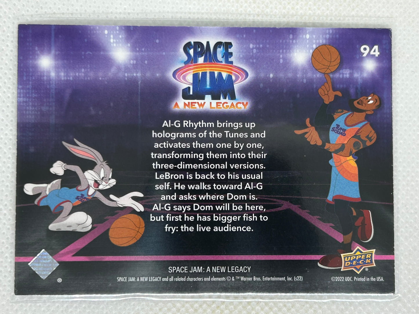 2021 Upper Deck Space Jam: A New Legacy #94 Welcome to the Jam!