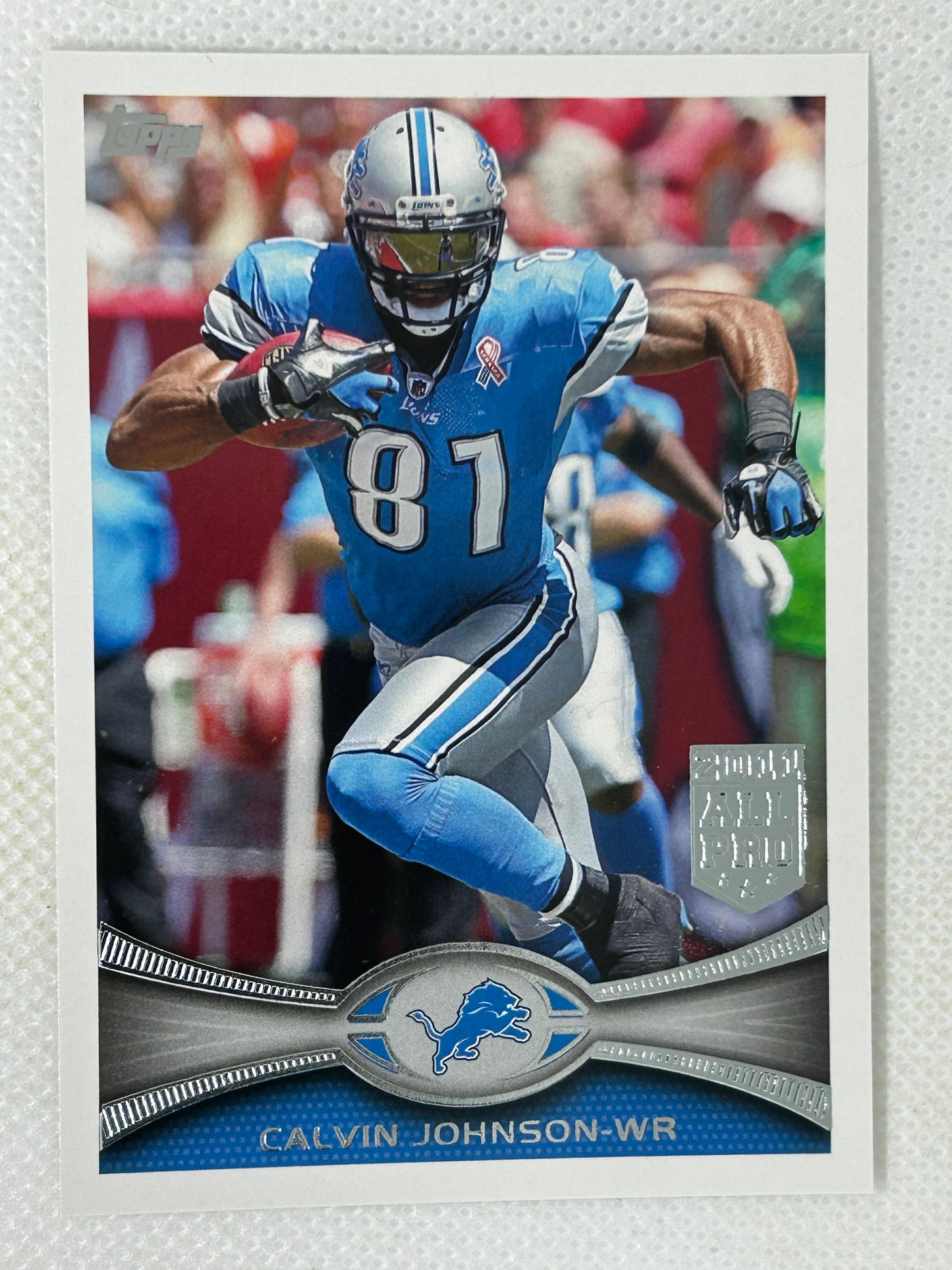 2012 Topps All Pro #400 Calvin Johnson Detroit Lions