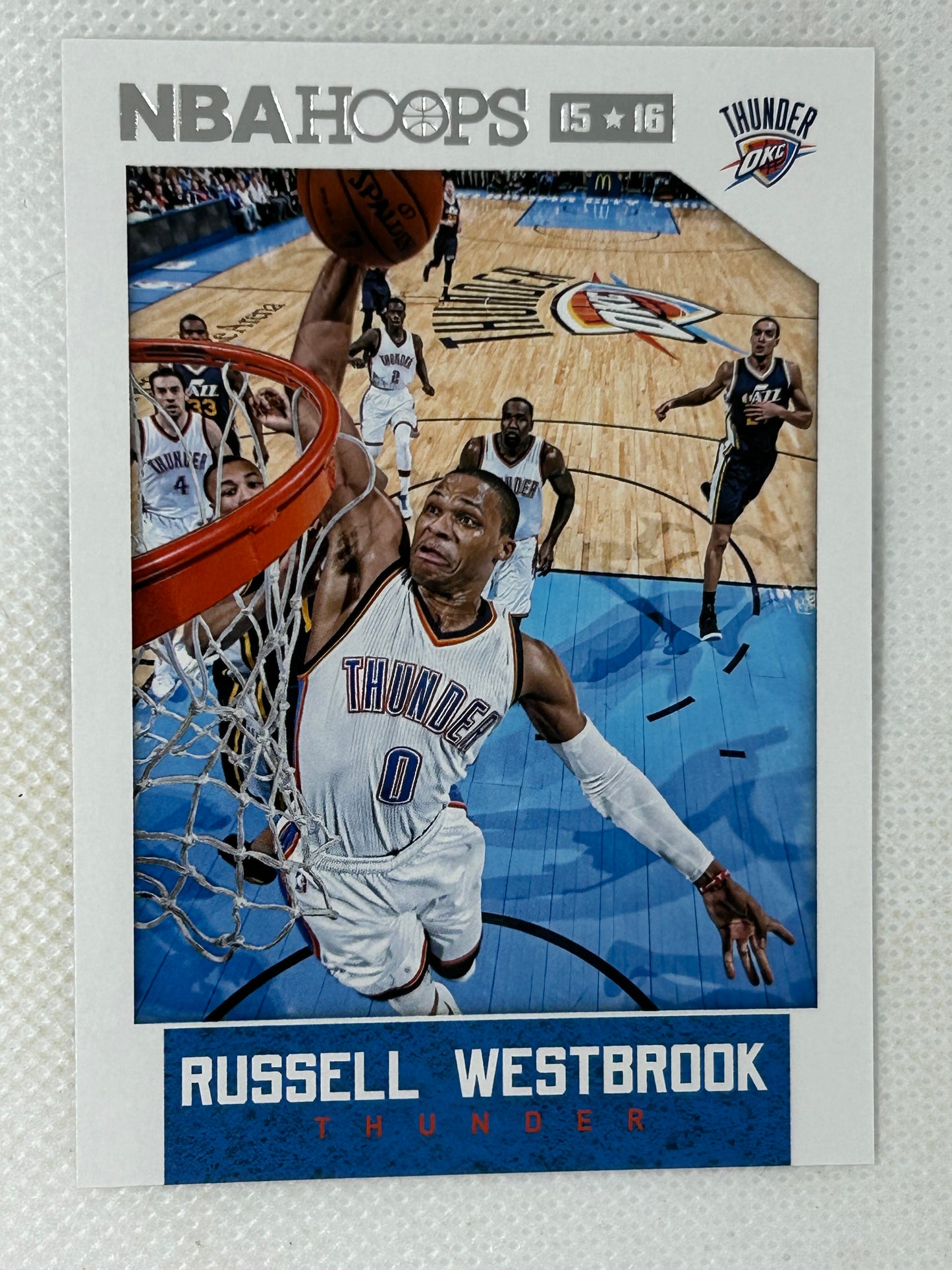 2015-16 Panini NBA Hoops Russell Westbrook #148 Oklahoma City Thunder