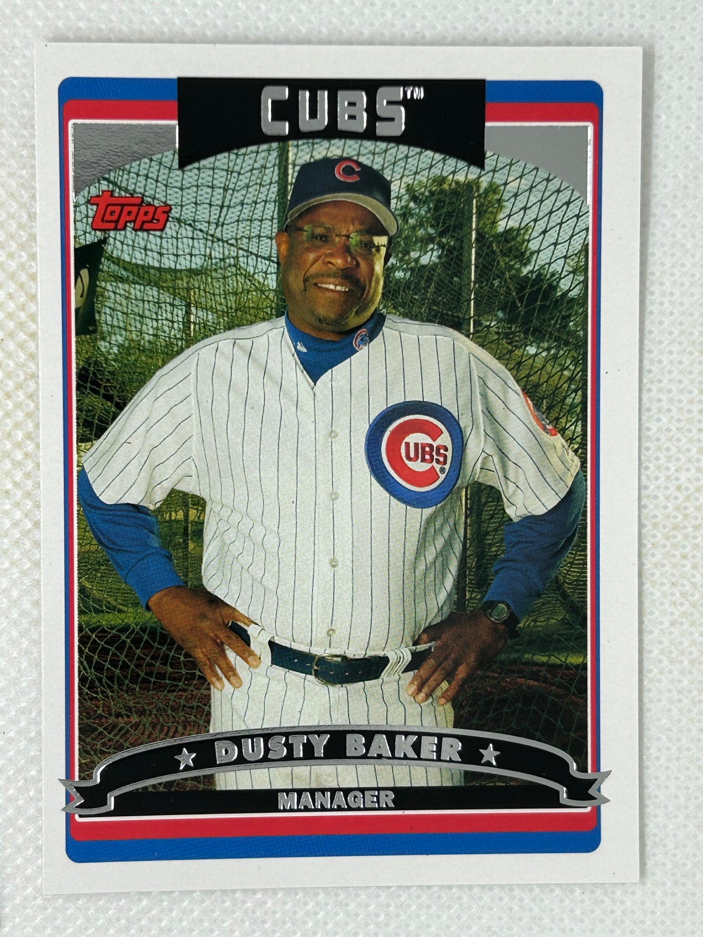 2006 Topps #271 Dusty Baker Chicago Cubs