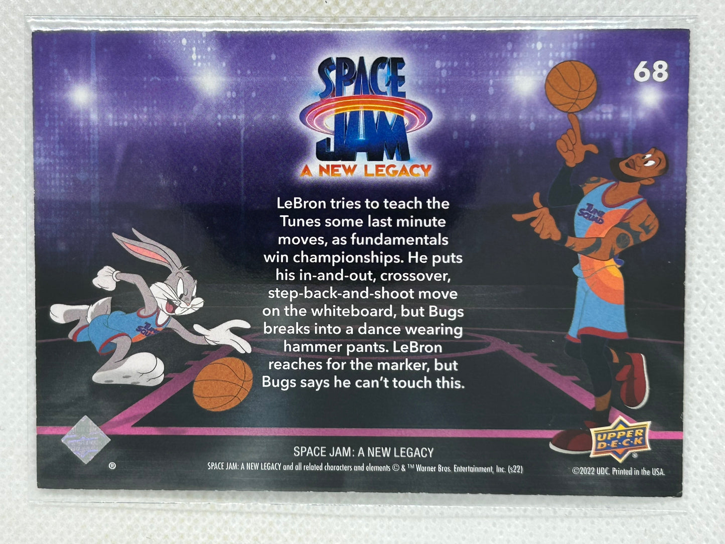 2021 Upper Deck Space Jam A New Legacy #68 Some Fancy Footwork Doc