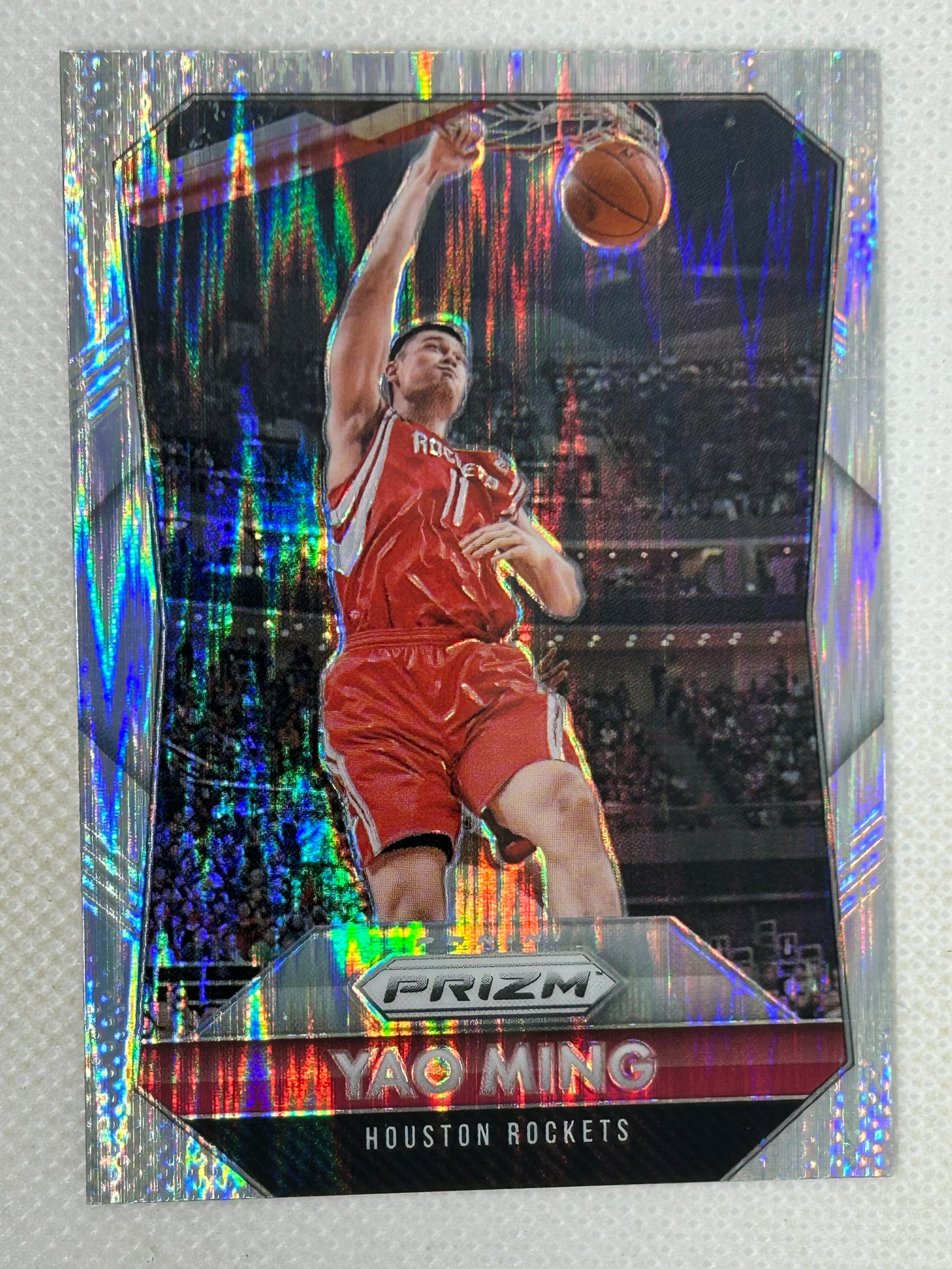 2015-16 Panini Prizm Flash Prizm Yao Ming #262 HOF Houston Rockets