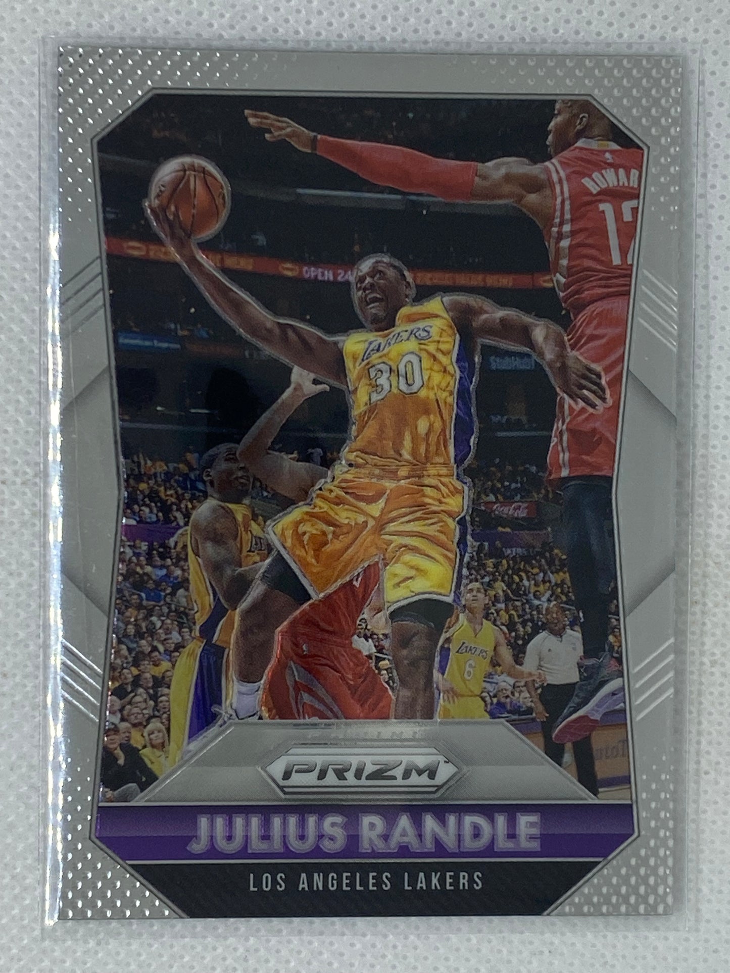 2015-16 Panini Prizm Base Julius Randle #192 Los Angeles Lakers
