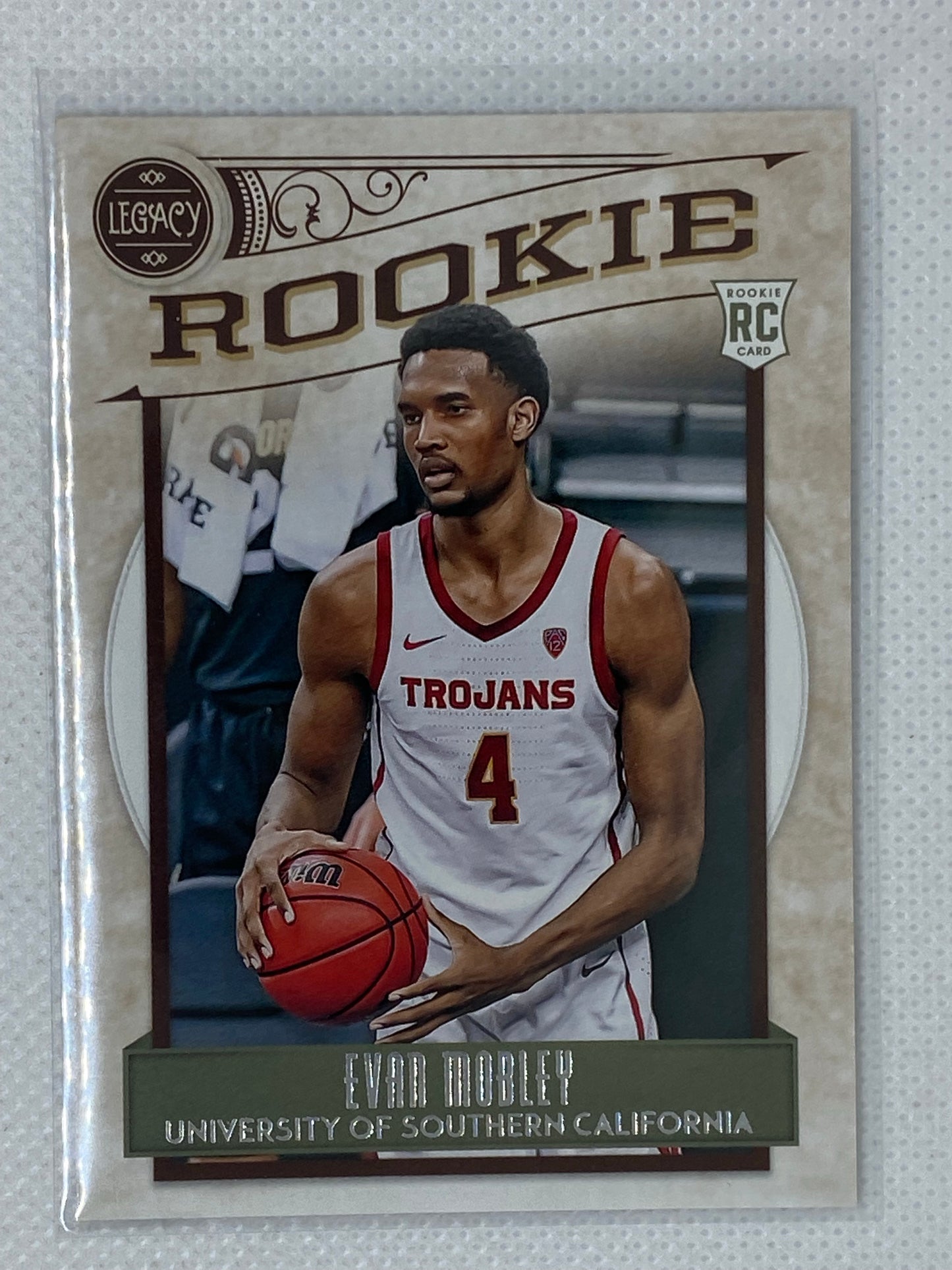 2021-22 Panini Chronicles Draft Picks #336 Evan Mobley RC Legacy Rookie