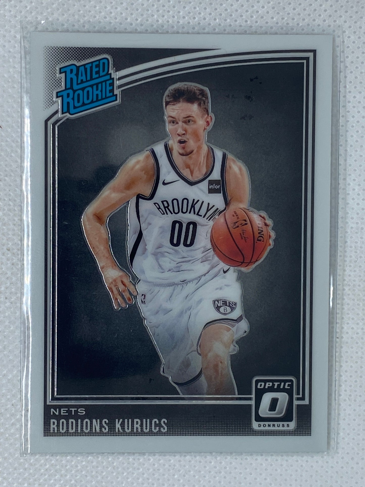 2018-19 Donruss Optic Base Rated Rookies #155 Rodions Kurucs