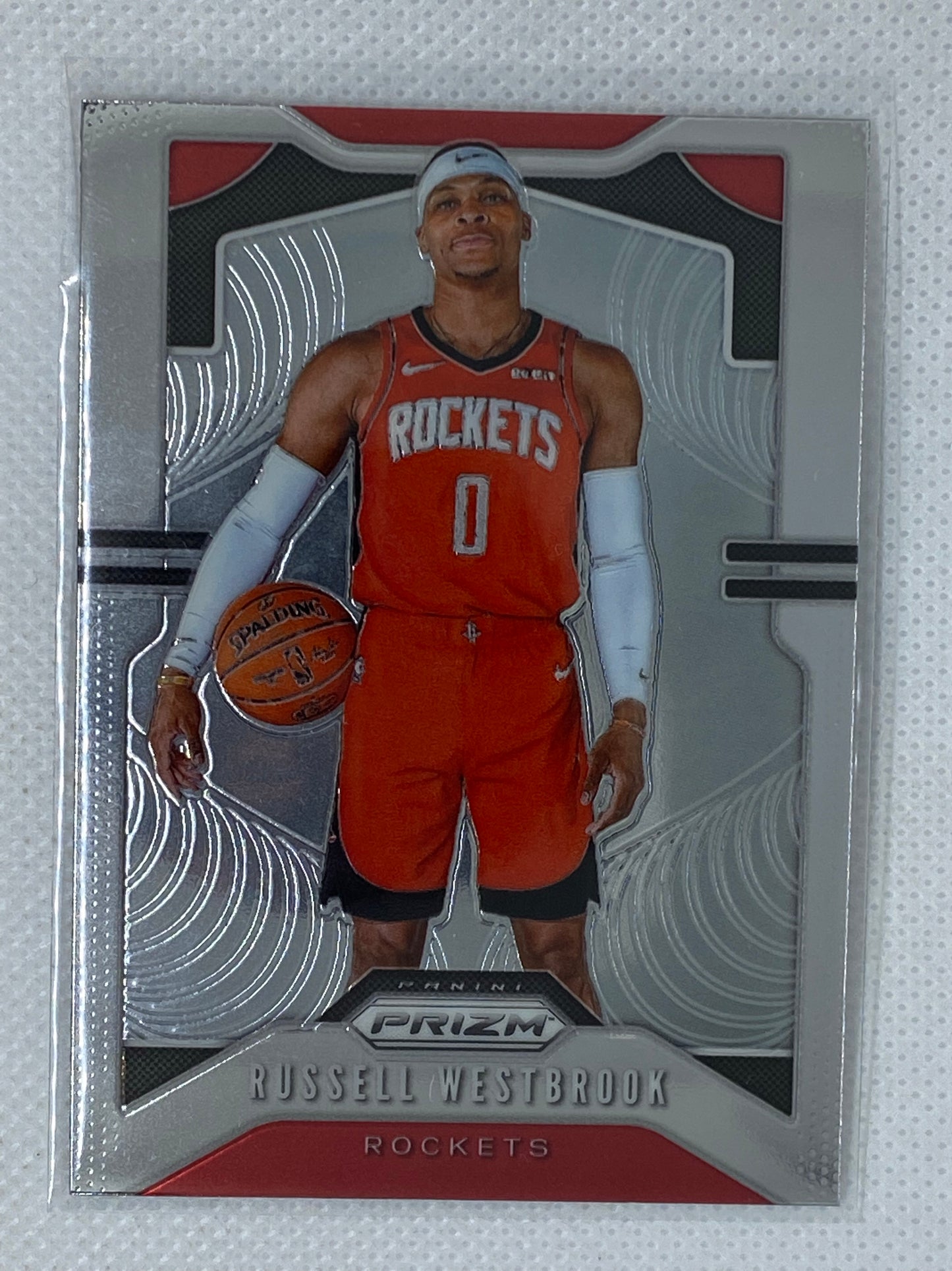 2019-20 Panini Prizm #182 Russell Westbrook Base Houston Rockets