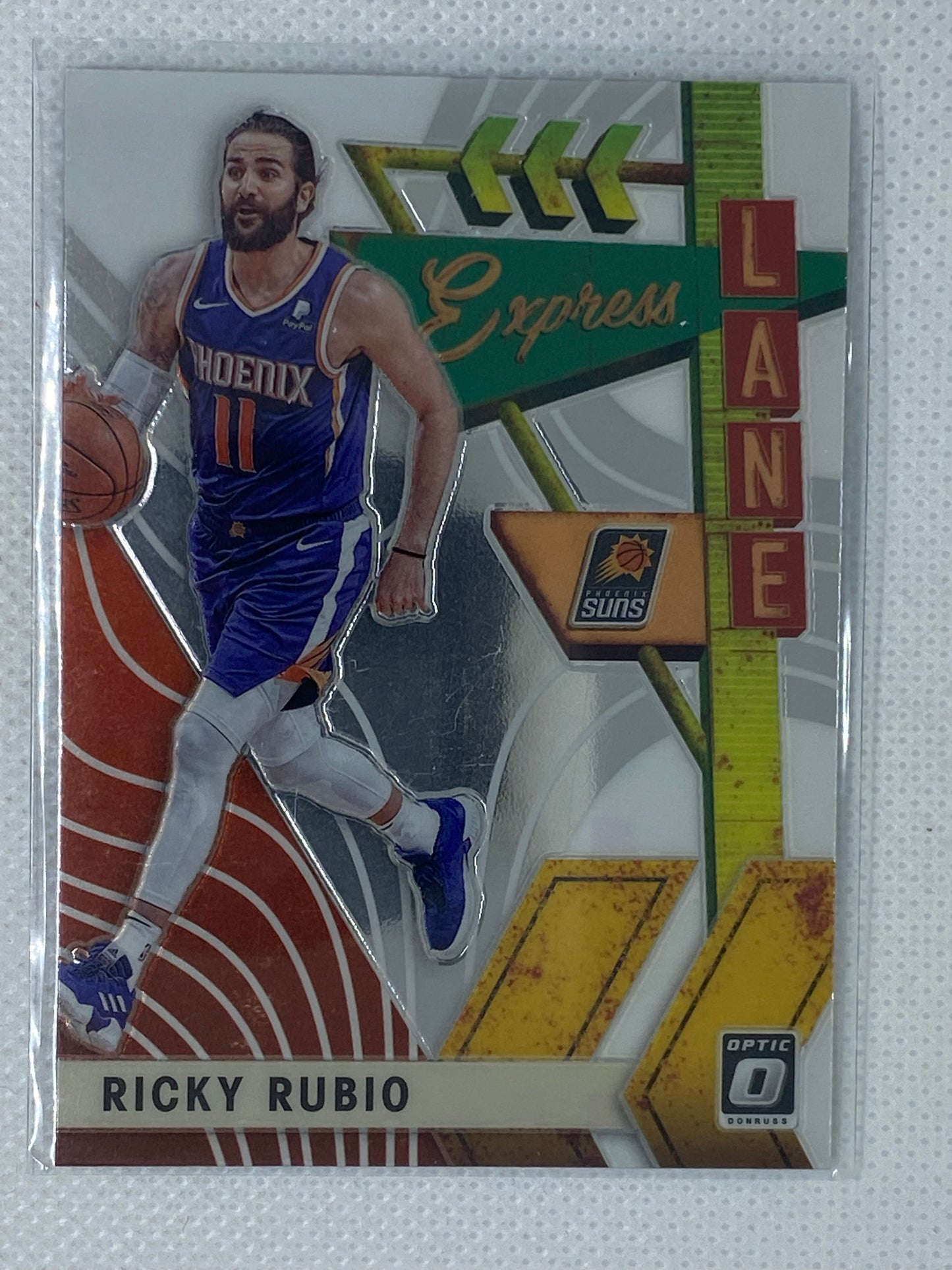 2019-20 Panini Donruss Optic Express Lane #4 Ricky Rubio