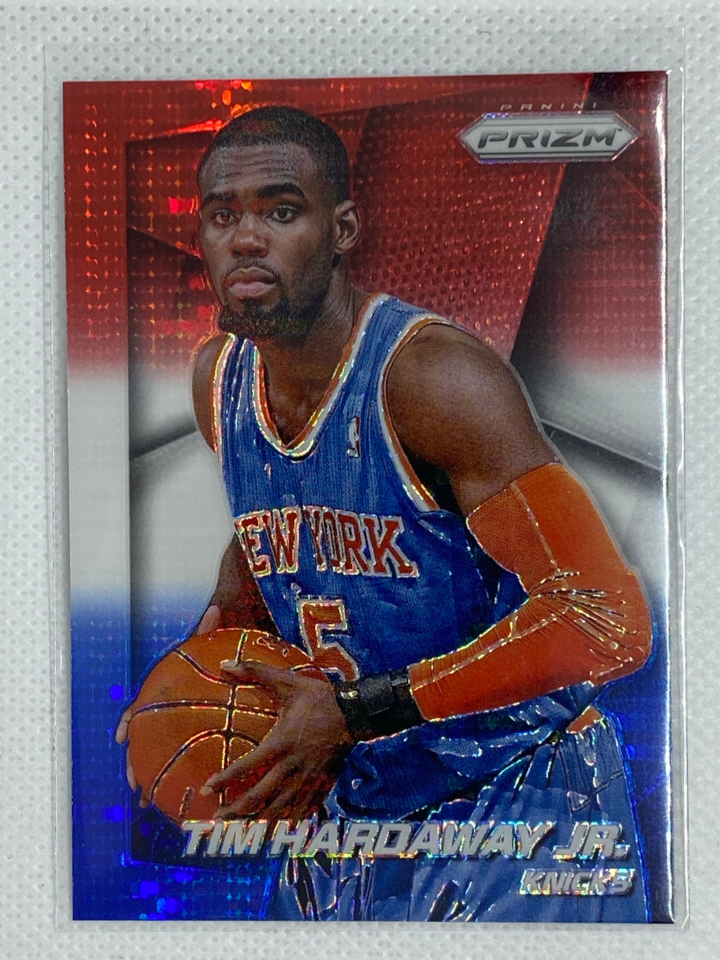 2014-15 Panini Prizm TIM HARDAWAY JR #44 Red/White/Blue Pulsar Basketball Card