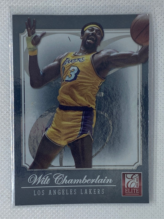 2012-13 Panini Elite Wilt Chamberlain #176 Los Angeles Lakers