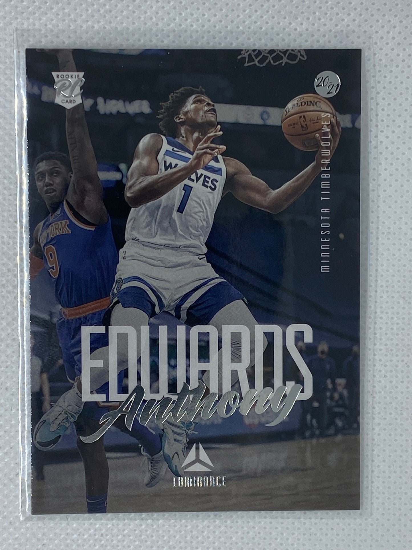 2020-21 Panini Chronicles Luminance Anthony Edwards Rookie Timberwolves #143