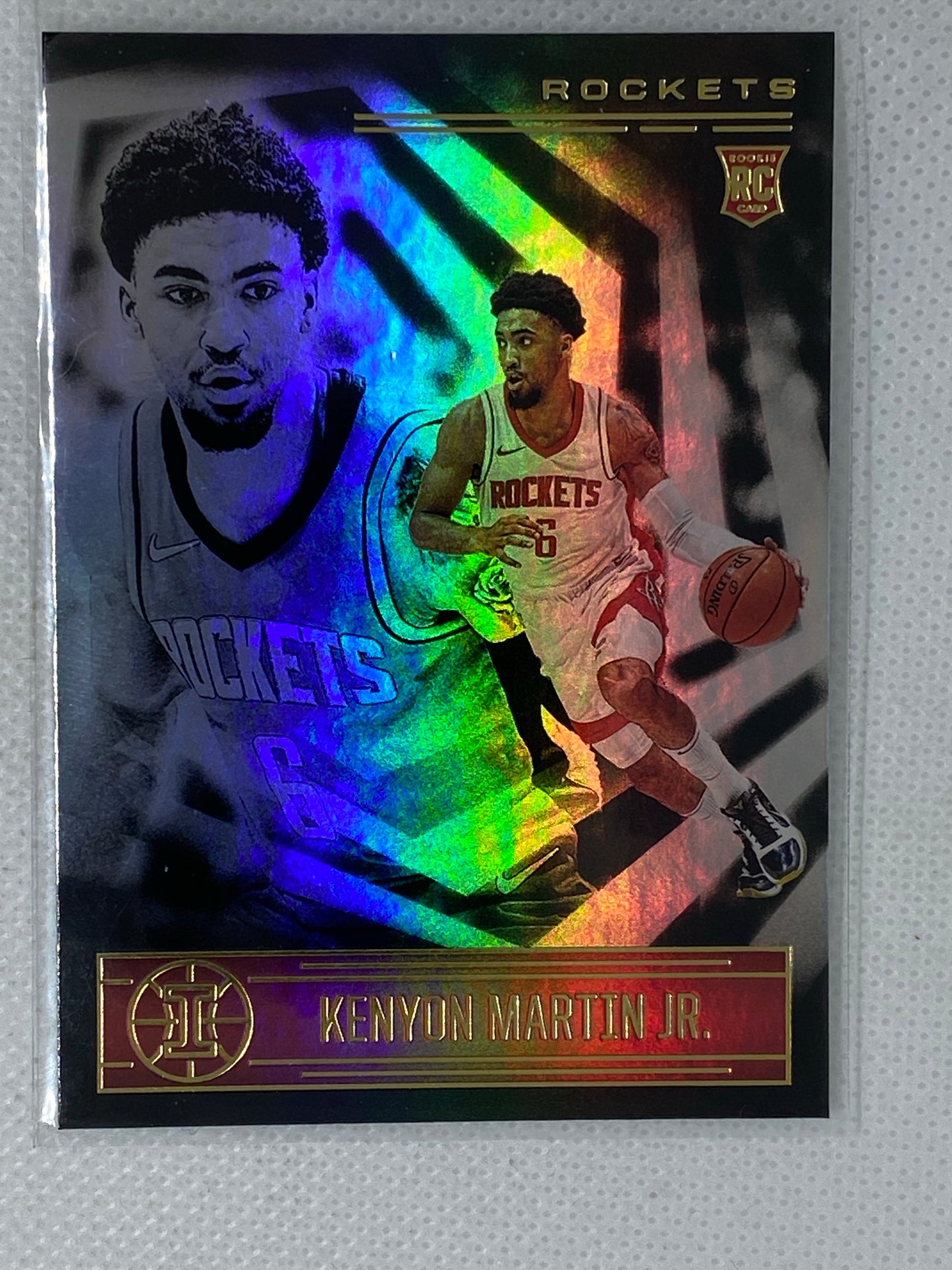 2020-21 Panini Illusions Base Kenyon Martin Jr #187 RC Rockets