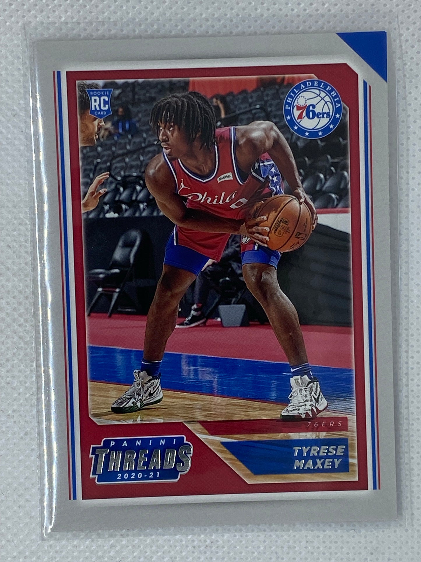 2020-21 Chronicles NBA Threads TYRESE MAXEY Rookie Philadelphia 76ers RC