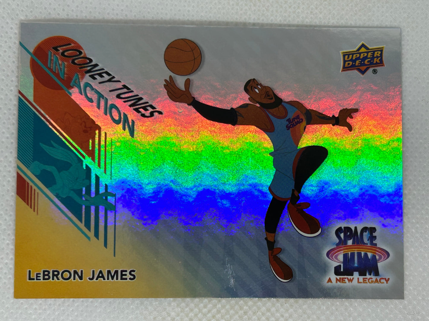 2021 Upper Deck Space Jam A New Legacy Looney Tunes in Action #IA-1 Lebron James