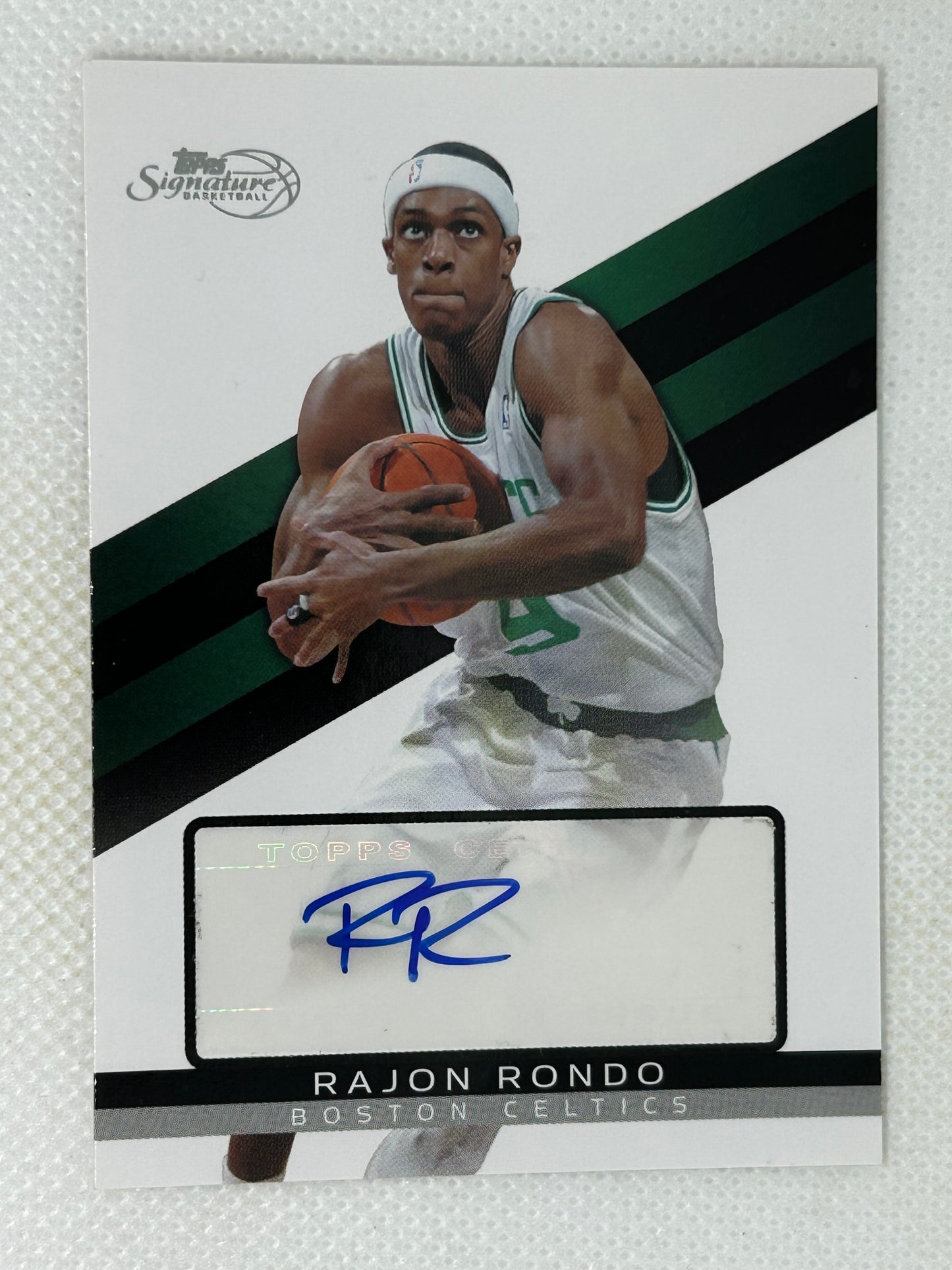 2008-09 Topps Signature Autograph Rajon Rondo /1299 #TSA-RR Boston Celtics
