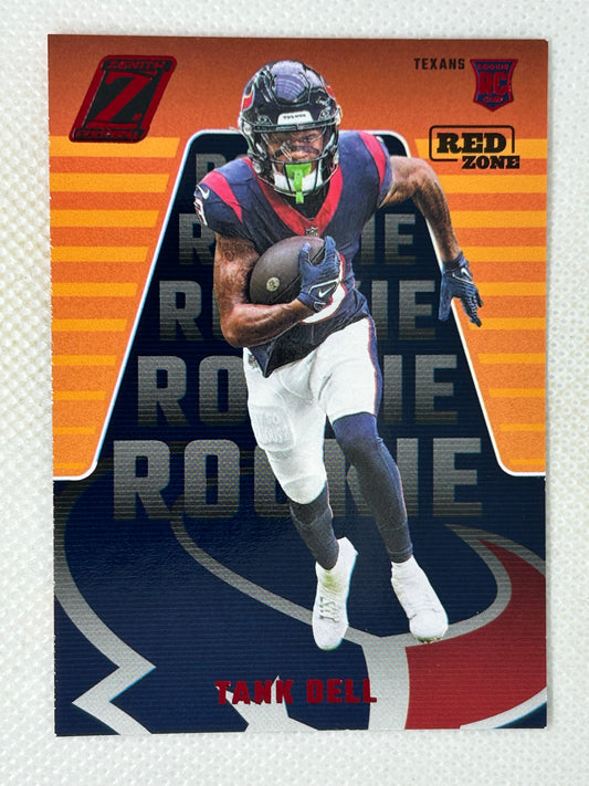 2023 Panini Zenith Red Zone Rookie #184 Tank Dell Houston Texans