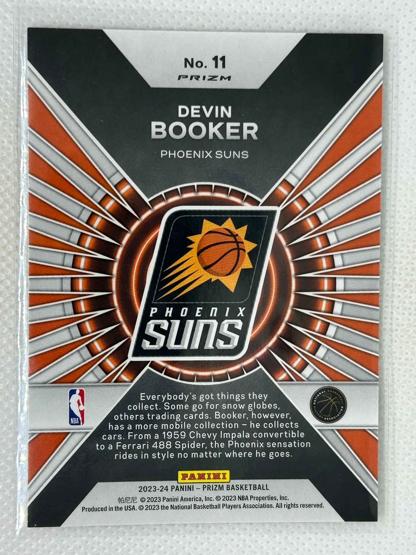 2023-24 Panini Prizm Green Dominance #11 Devin Booker Phoenix Suns