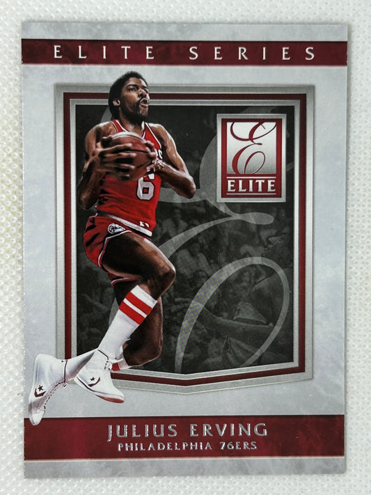 2015-16 Panini Elite Elite Series #4 Julius Erving Philadelphia 76ers
