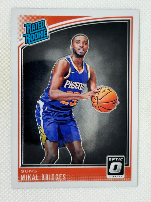 2018-19 Panini Optic Rookie #200 Mikal Bridges Phoenix Suns