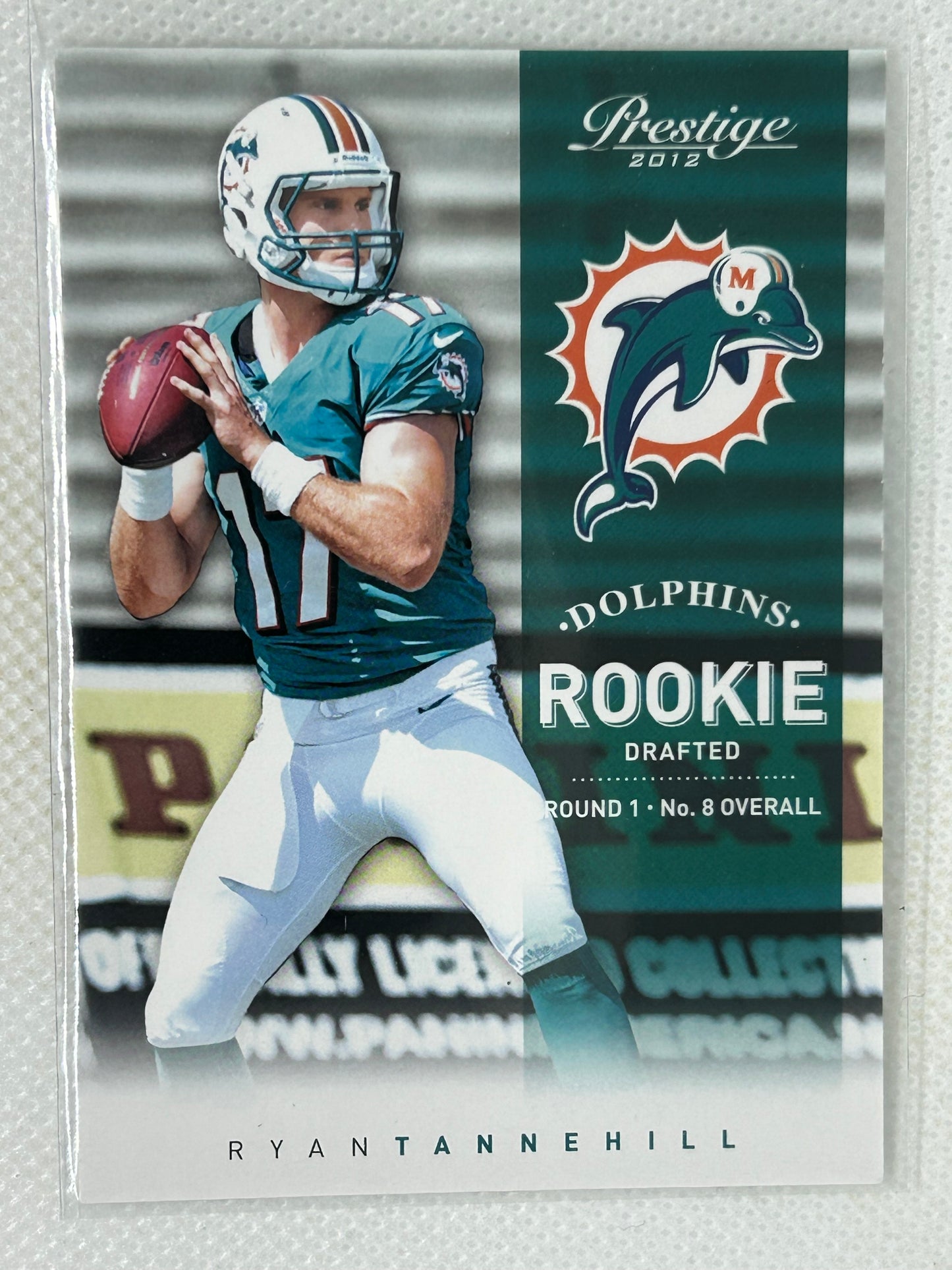 2012 Panini Prestige Rookie #231 Ryan Tannehill Miami Dolphins