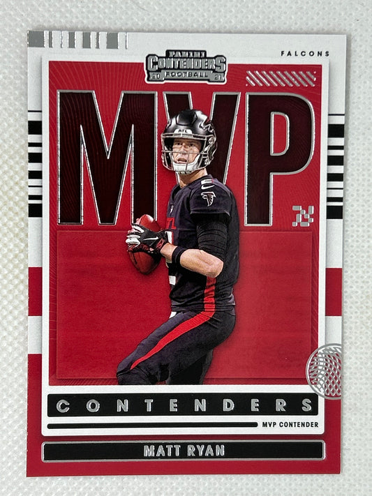 2021 Panini Contenders MVP Contenders Matt Ryan #MVP-MRY Atlanta Falcons