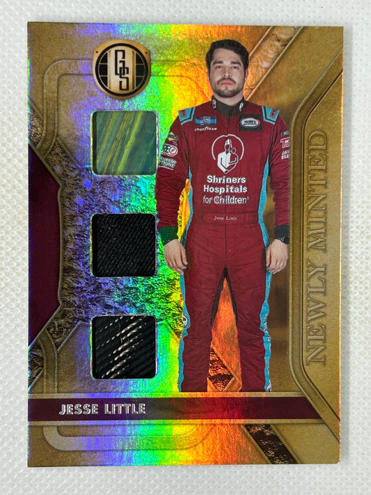 2023 Panini Gold Standard Newly Minted Triple Race Used Relic #GS-LI Jesse Little