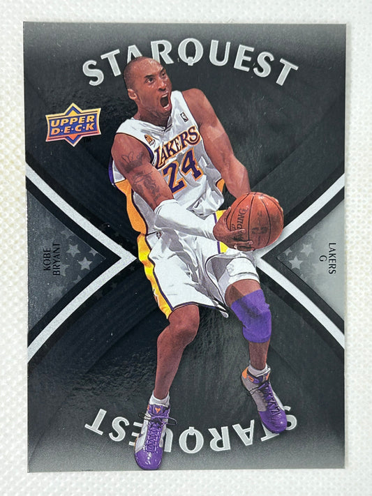 2008-09 Upper Deck Starquest Black Majestic Kobe Bryant #SQ-5 Los Angeles Lakers