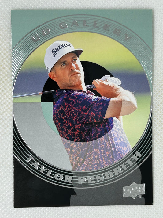 2026 Upper Deck Golf UD Gallery #35 Taylor Pendrith