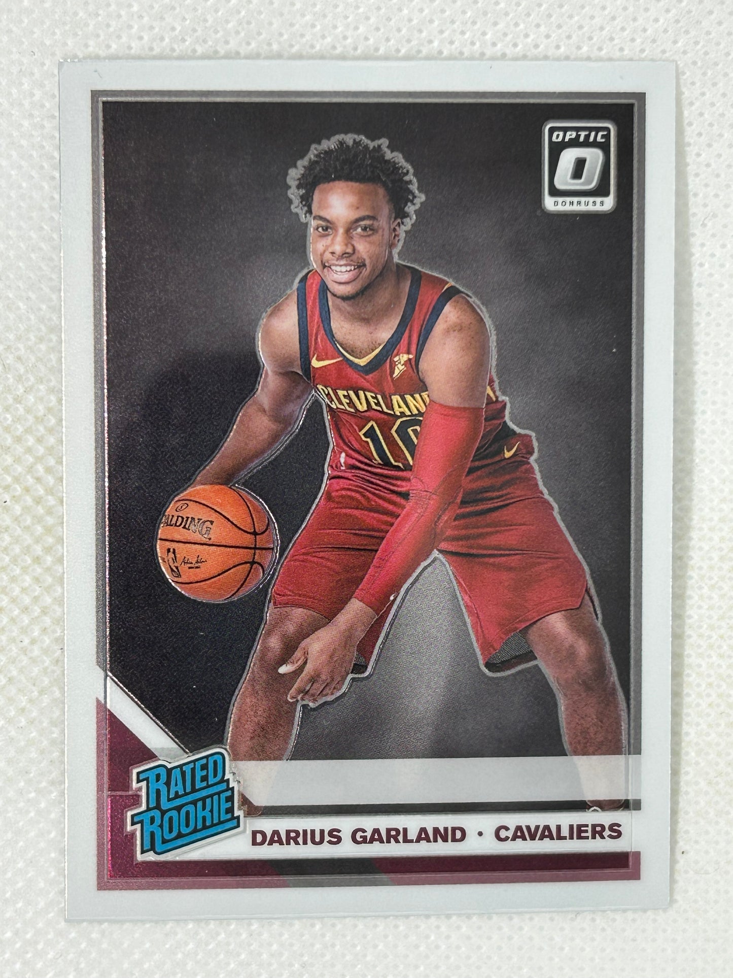 2019-20 Panini Optic Darius Garland Rookie Card #195 Cleveland Cavaliers