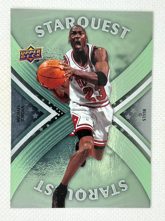 2008-09 Upper Deck StarQuest Green Michael Jordan #SQ-20 Chicago Bulls