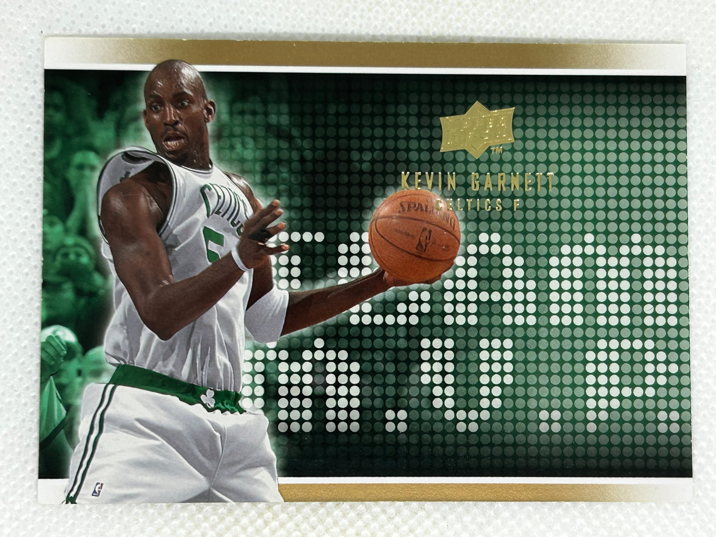 2008-09 Upper Deck Team MVP #MVP-2 Kevin Garnett Boston Celtics