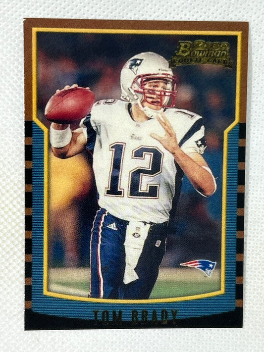 2000 Bowman #236 Tom Brady Rookie Reprint New England Patriots