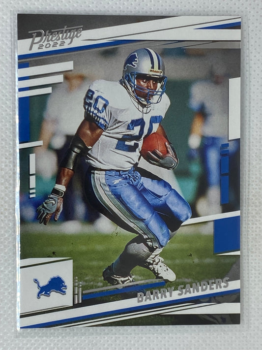 2022 Panini Prestige Football #103 Barry Sanders Detroit Lions